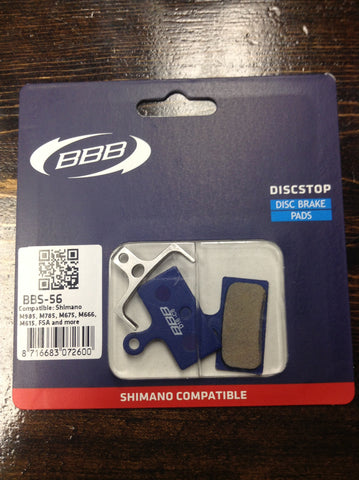 BBB Shimano M985/M785/M675/M666 Disc Pad BBS-56